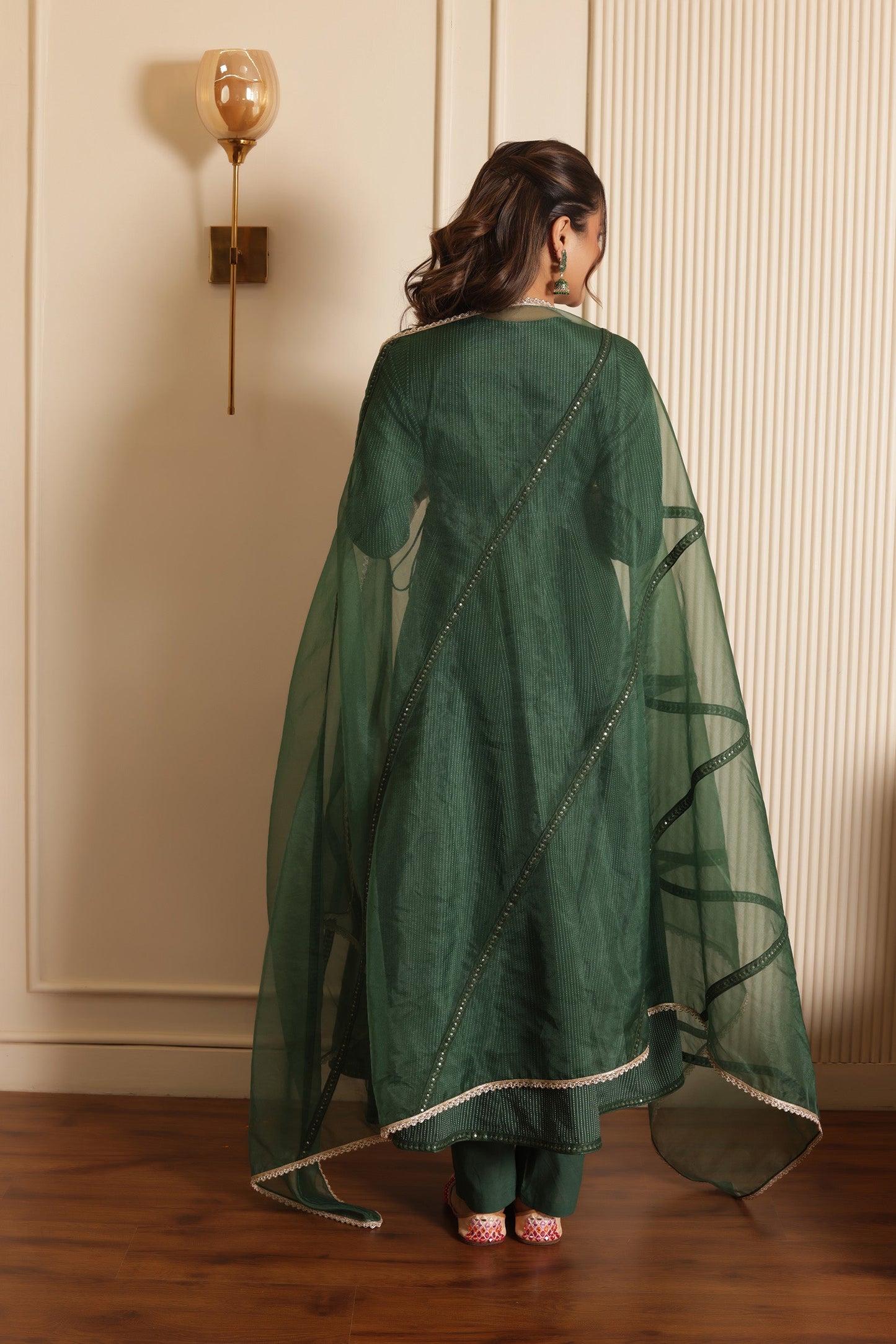 VRINDA KATHA ANGRAKHA SUIT SET