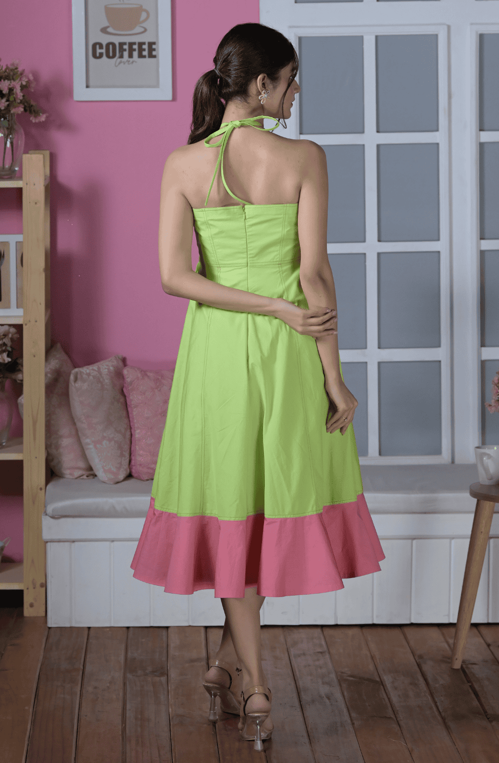 Lime Green Maxi Dress