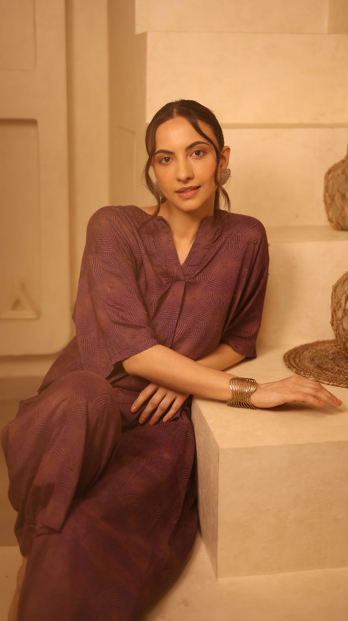 Stardust Violet Coord Set