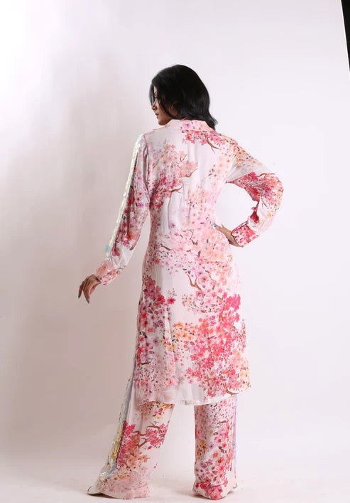 Cherry Blossom Tunic Set