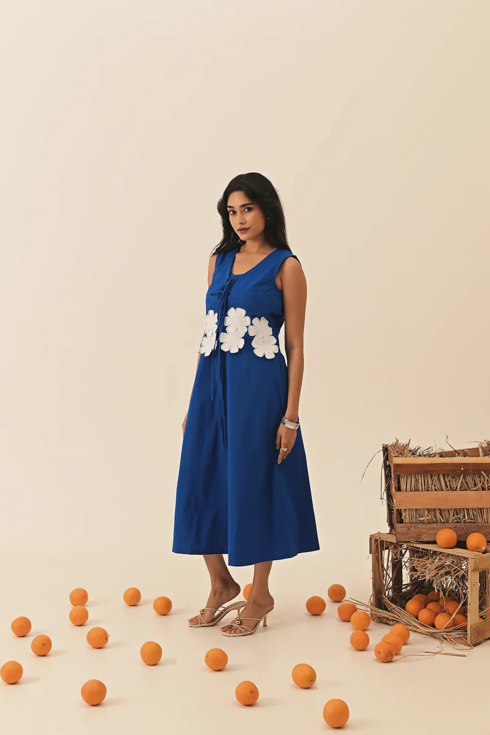 Elena blue dress