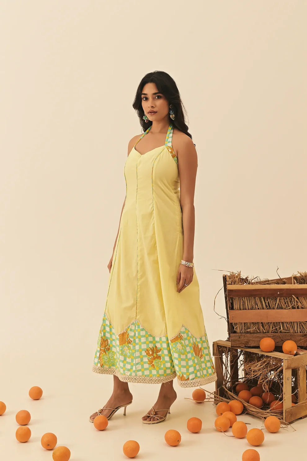 Ella yellow dress