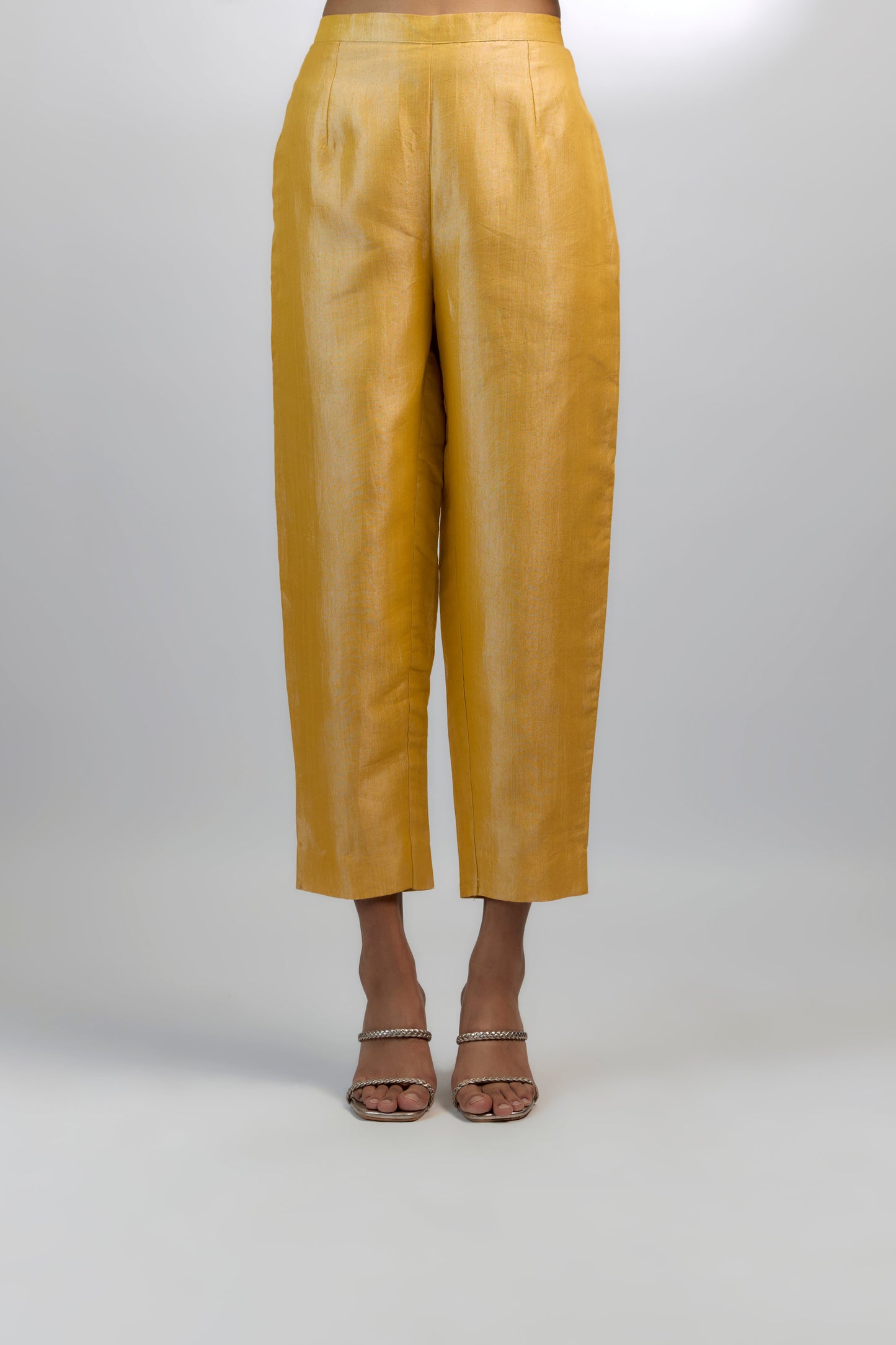 Yellow Tencel Kurta Set