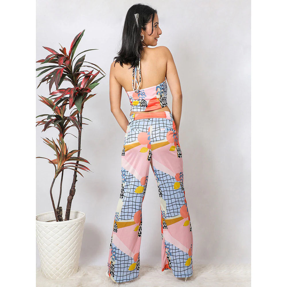 FUGA Pine Pop Halter Peach (Set of 3)