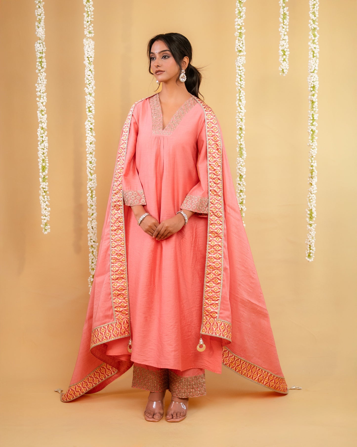 Rose Glow Kurta Set