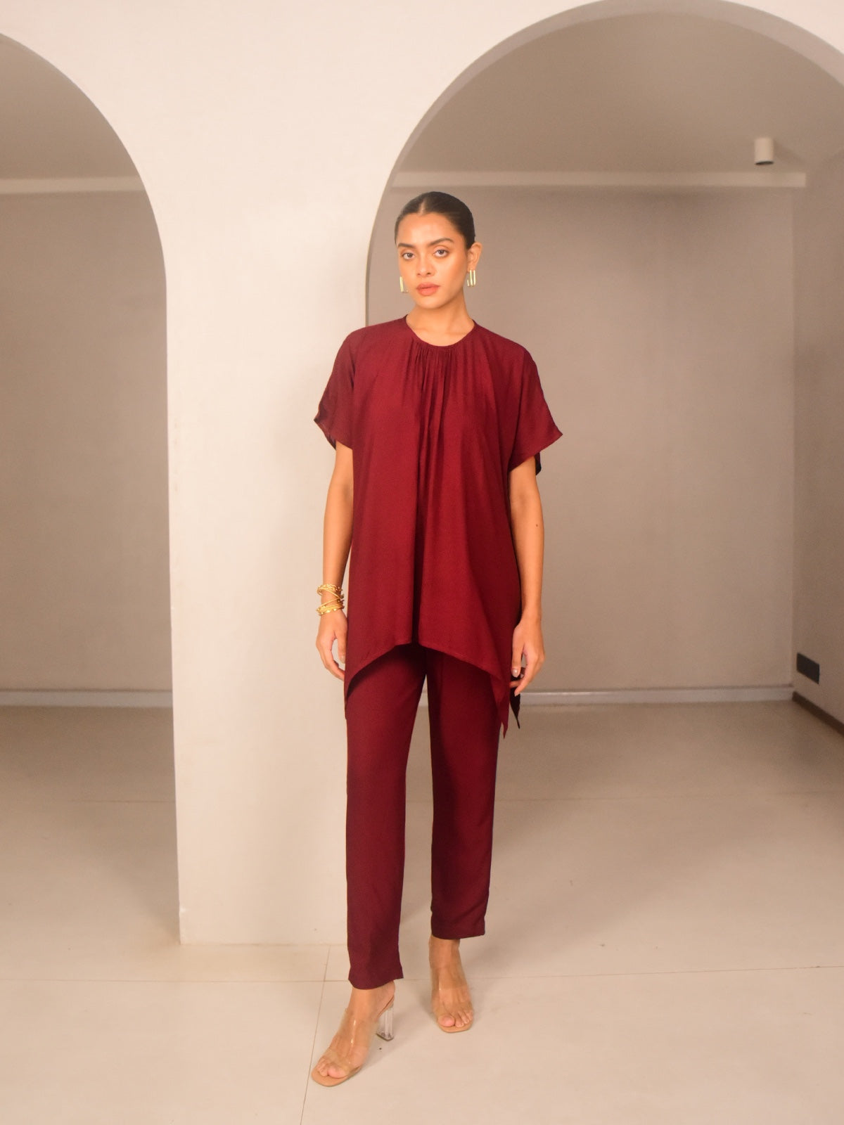 Ami Modal Kaftan Top