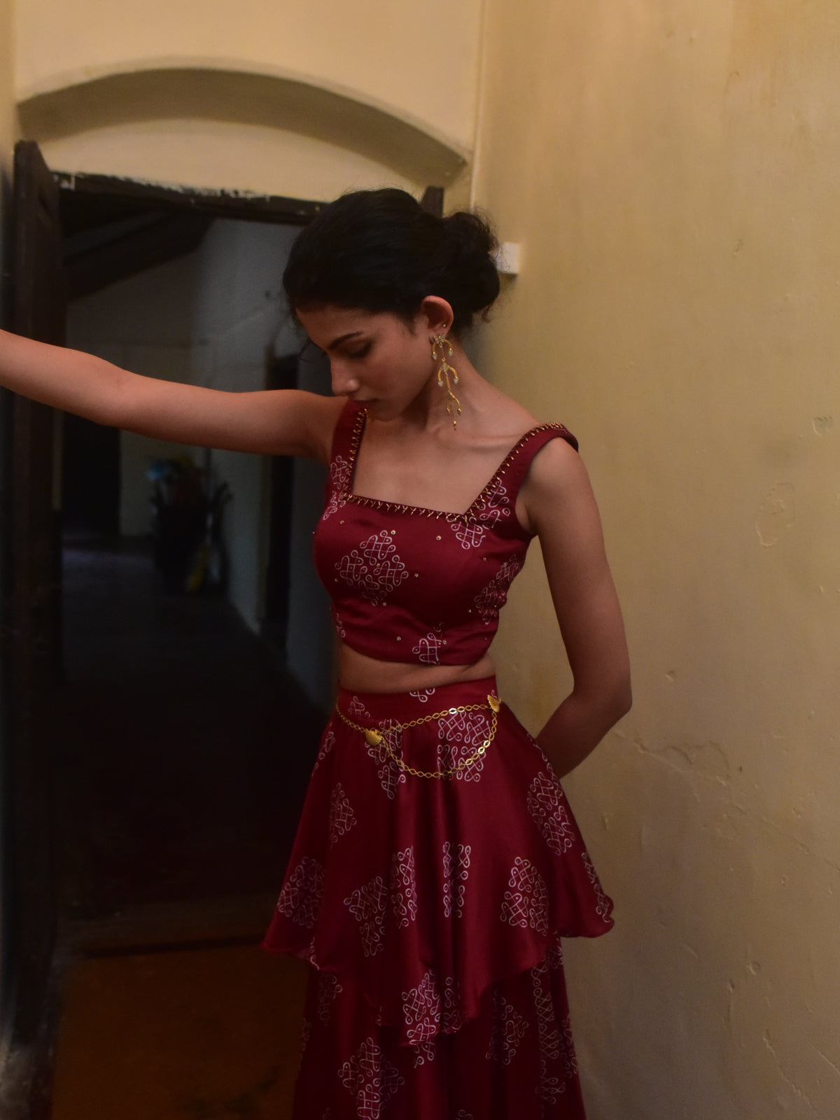 Mohna Modal Embroidered Blouse