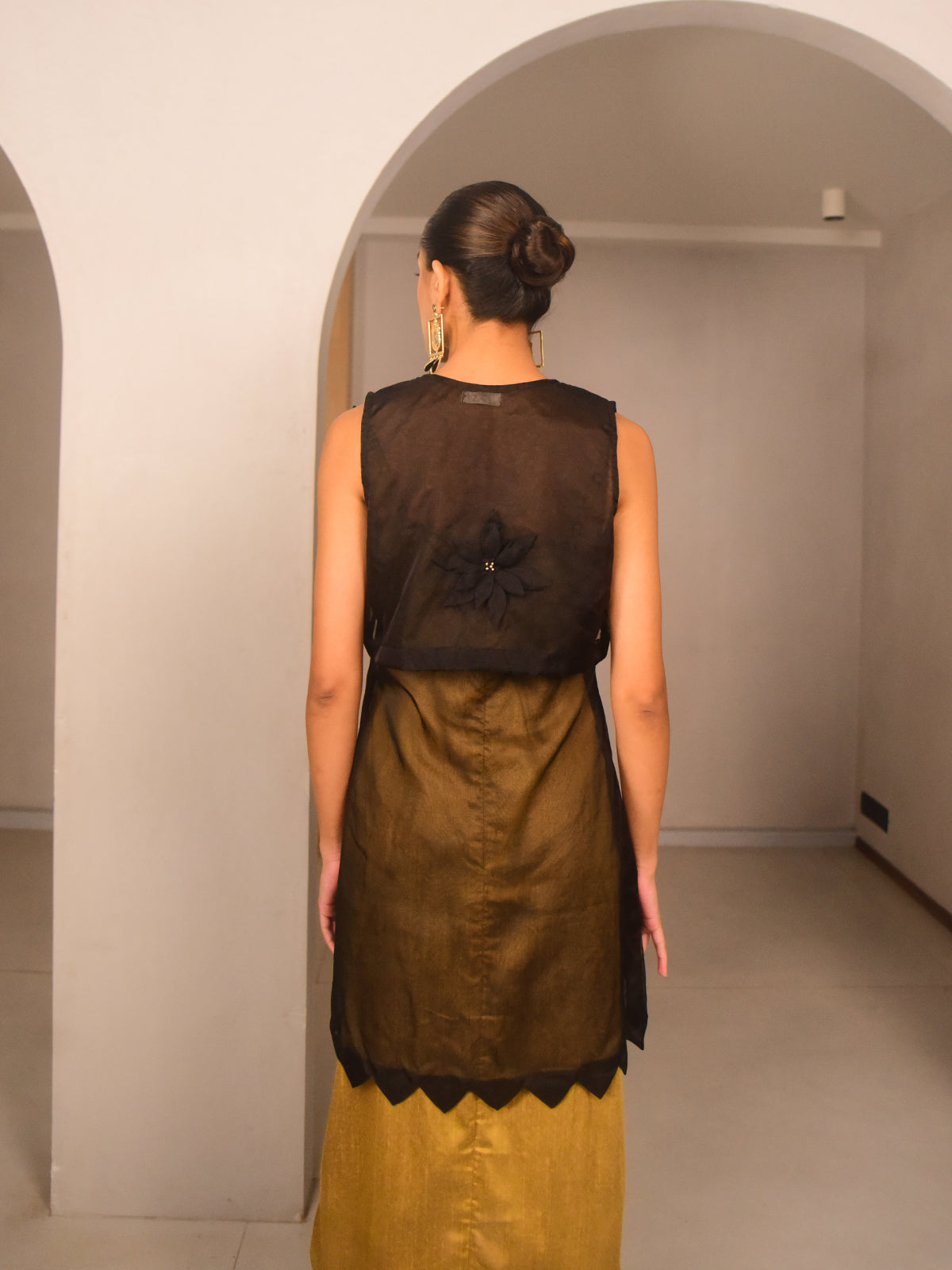 Sia Silk Evening Set