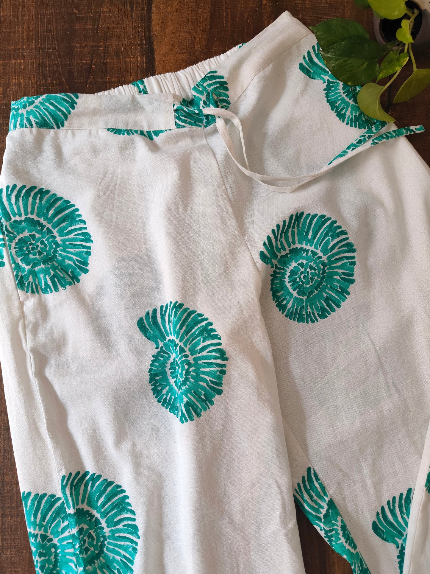 Sea Swirl Bottoms- Aqua