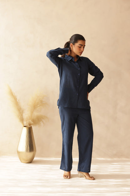 MADAME LINEN COORD SET