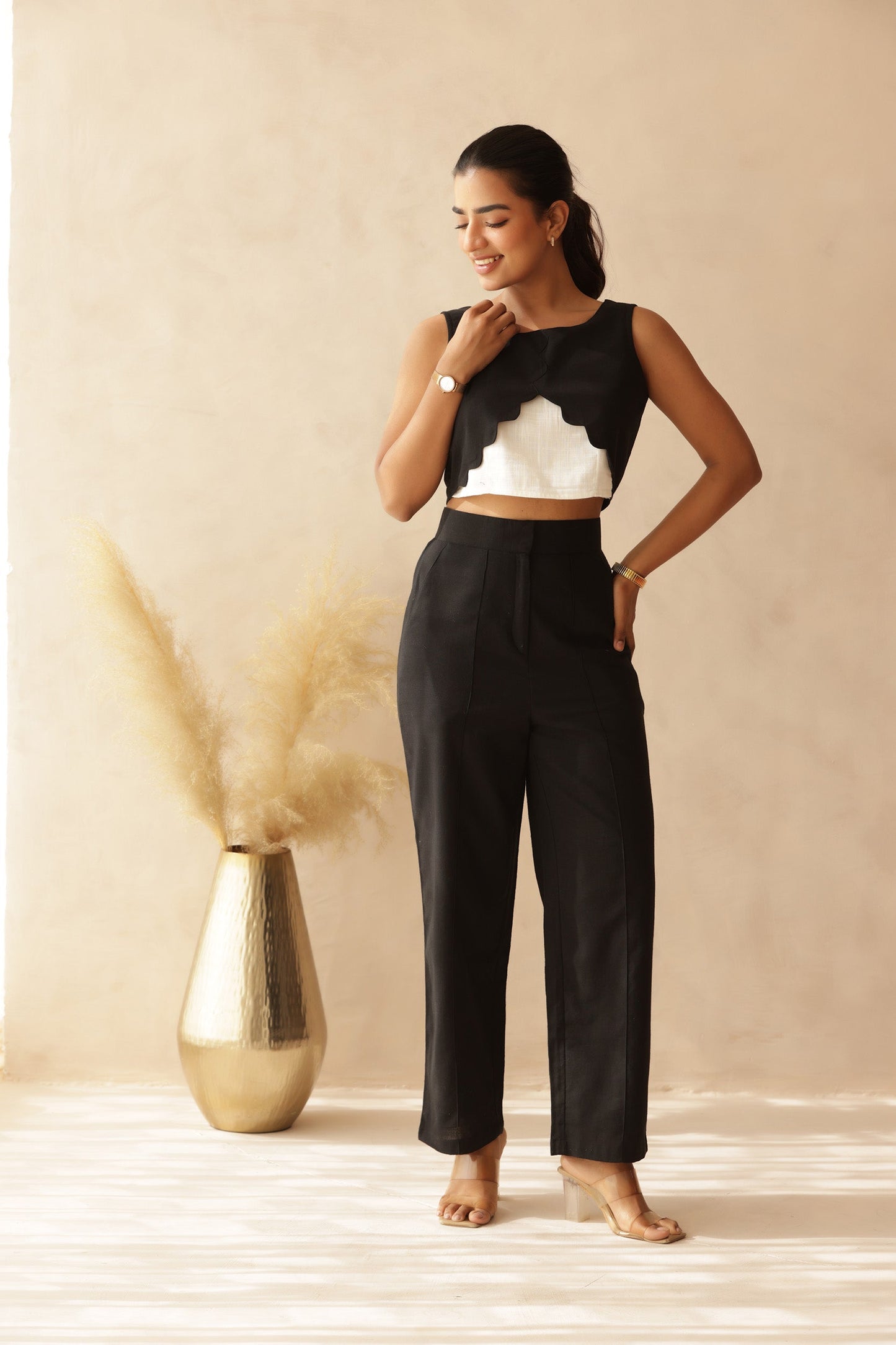 EYE CANDY LINEN COORD SET