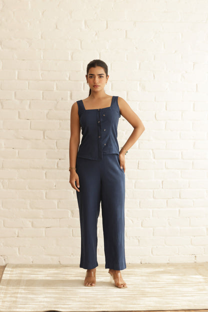 BURBURY LINEN COORD SET