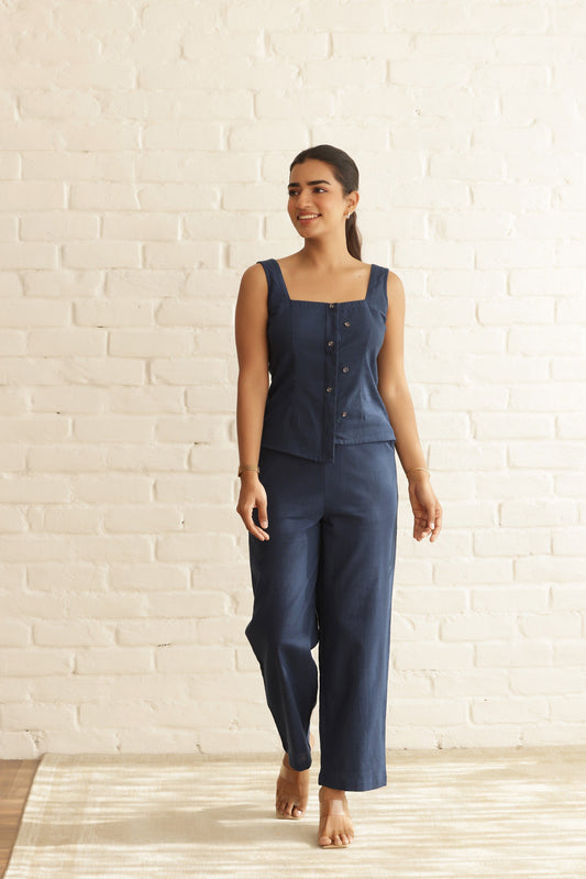 BURBURY LINEN COORD SET