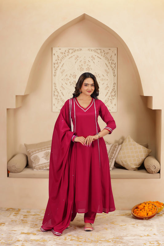RUBY CHINON KALIDAR SUIT SET