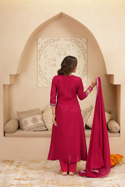 RUBY CHINON KALIDAR SUIT SET