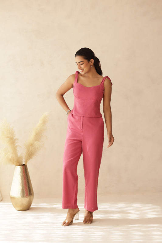 BOBMSHELL LINEN COORD SET