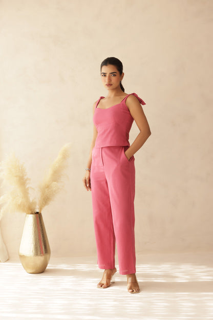 BOBMSHELL LINEN COORD SET