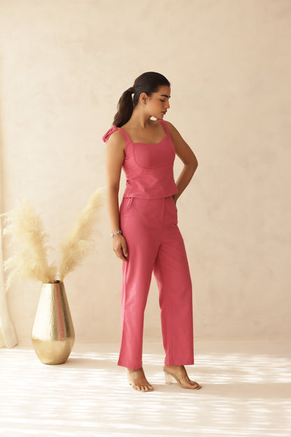 BOBMSHELL LINEN COORD SET