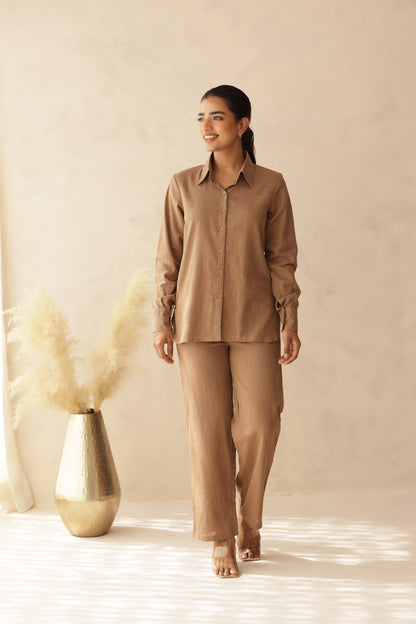 LOLO LINEN COORD SET