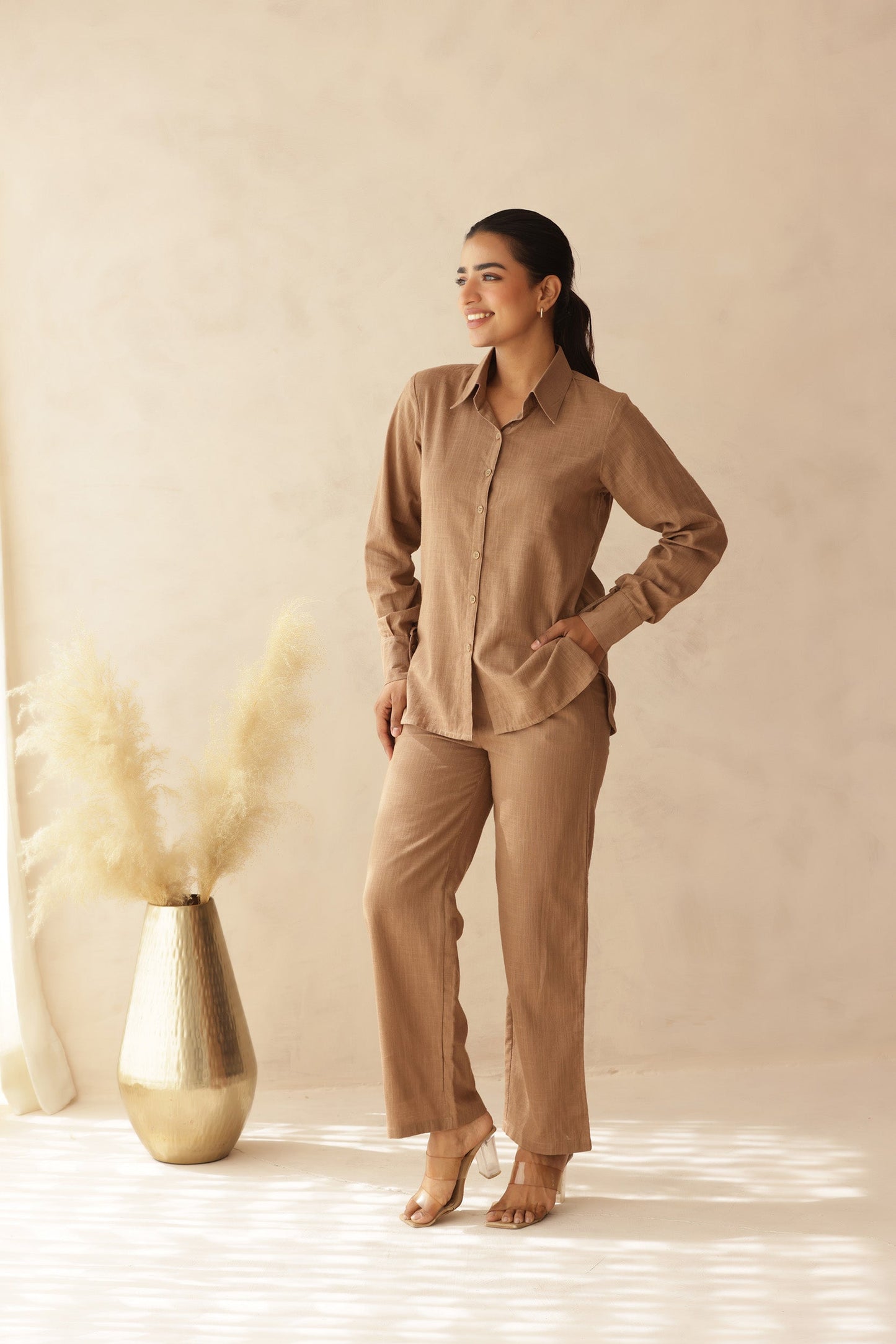 LOLO LINEN COORD SET