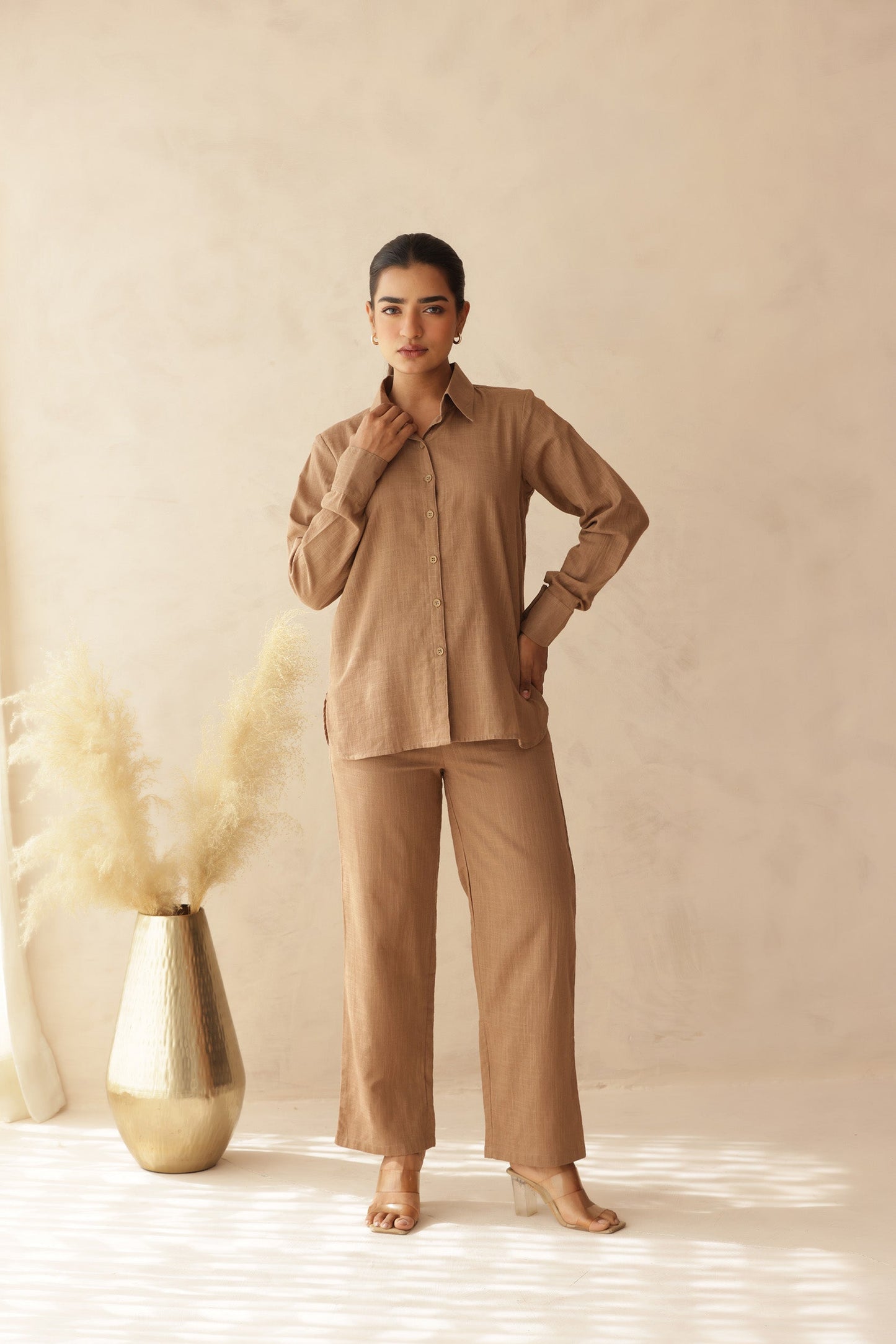 LOLO LINEN COORD SET