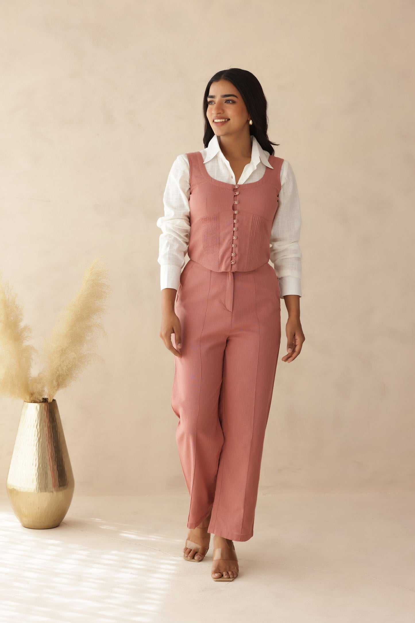 PEACH GLORY COORD SET