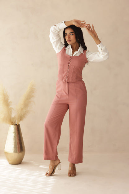 PEACH GLORY COORD SET