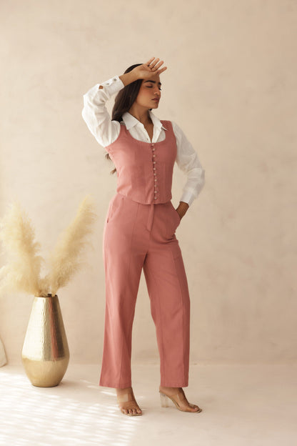 PEACH GLORY COORD SET