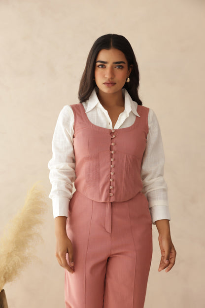 PEACH GLORY COORD SET