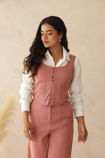 PEACH GLORY COORD SET