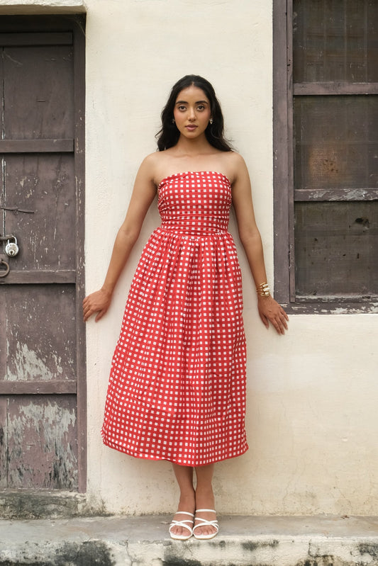 Tube Dress (Red)