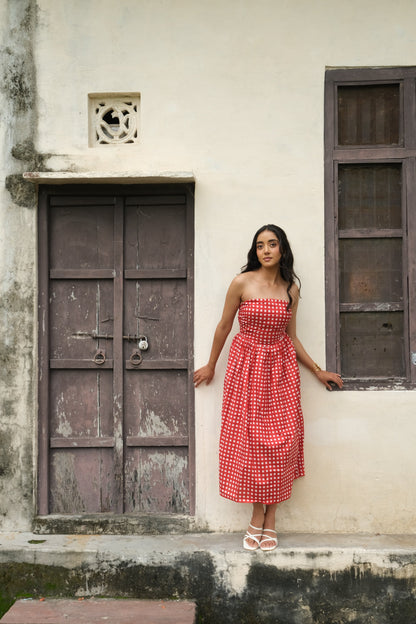 Tube Dress (Red)