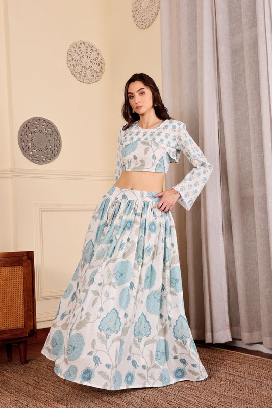 FAIZA SKIRT SET