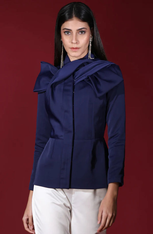 Exaggerated Bow Jacket