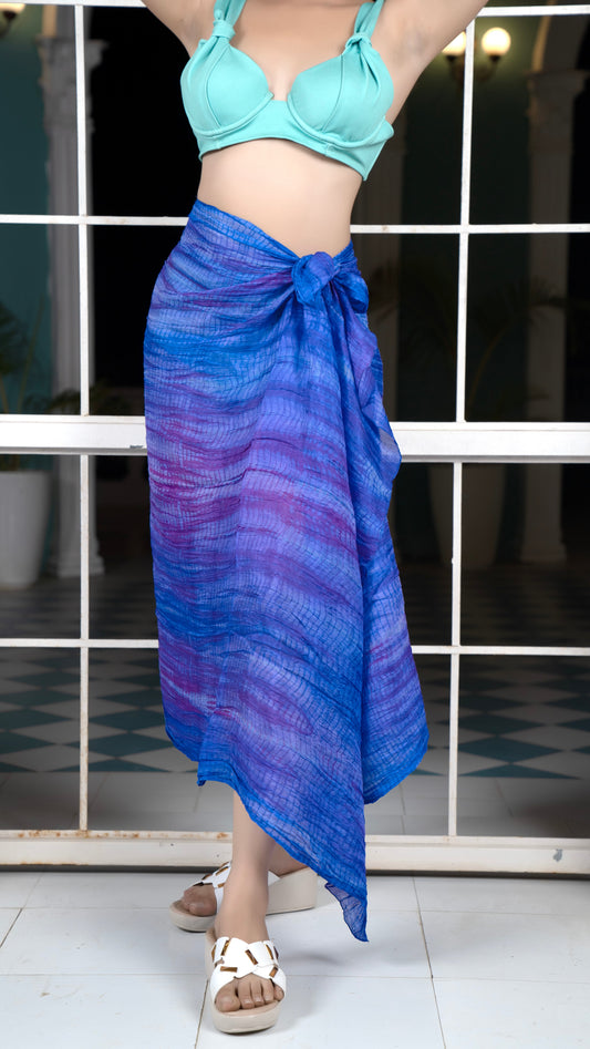 Ultramarine Silk Sarong