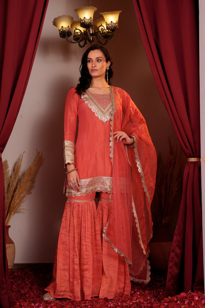 SHABNAM SHARARA SET