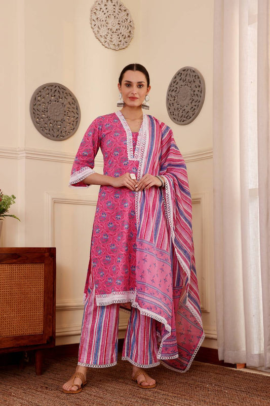 FARAH KURTA SET