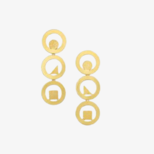 TBC Signature 3 Circle Earrings