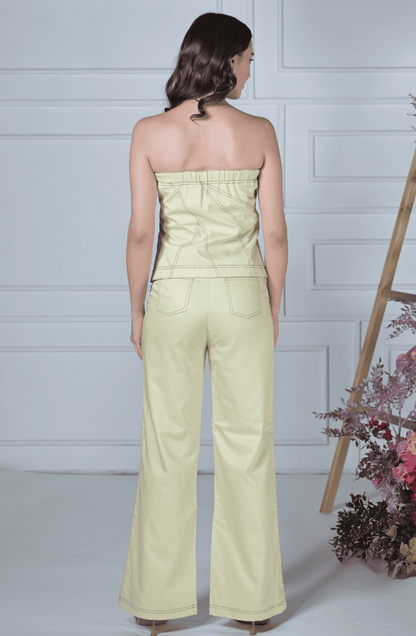 Soft Yellow Co Ord Set