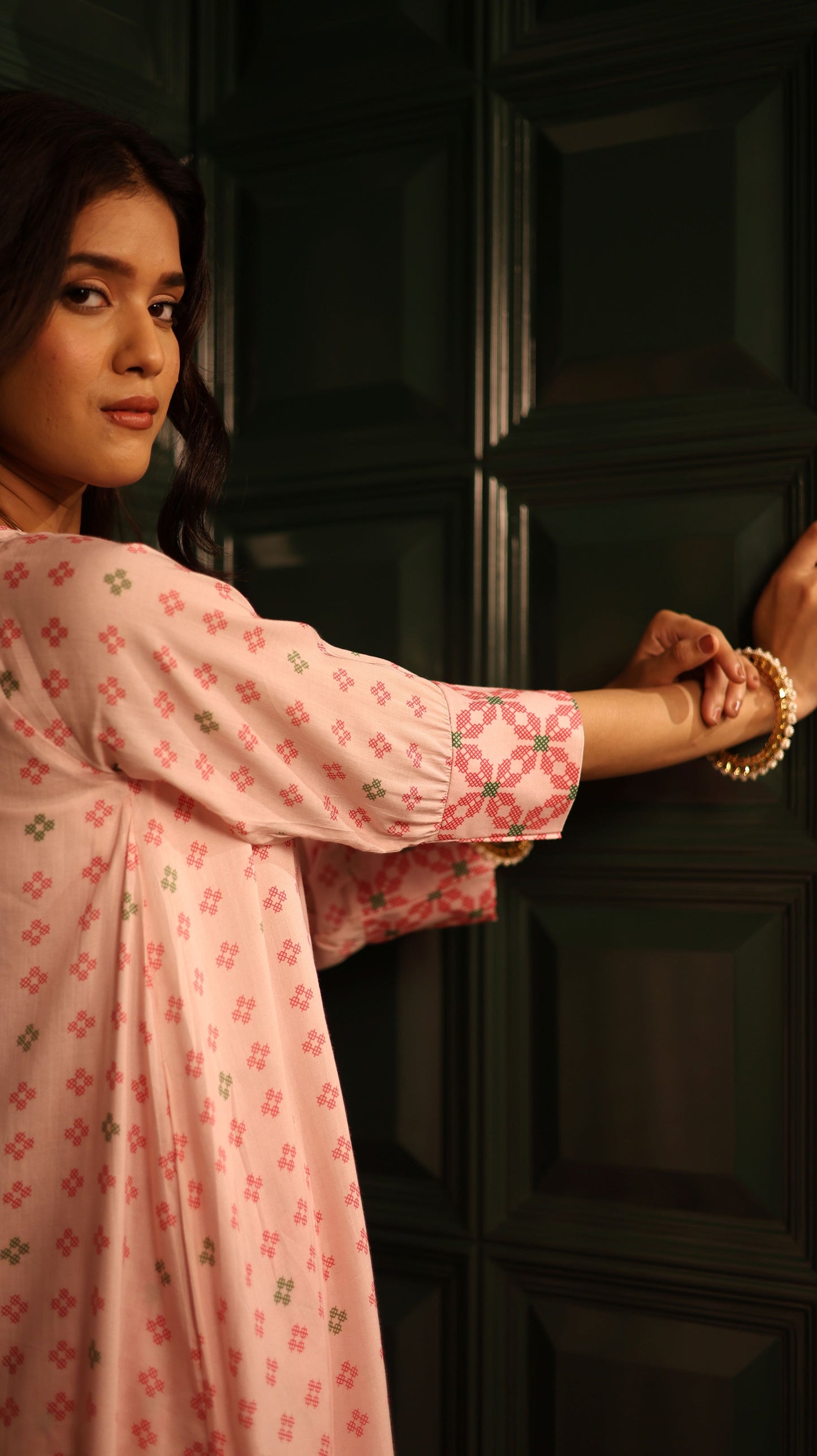 Aurora Blush Pink Kurta Set