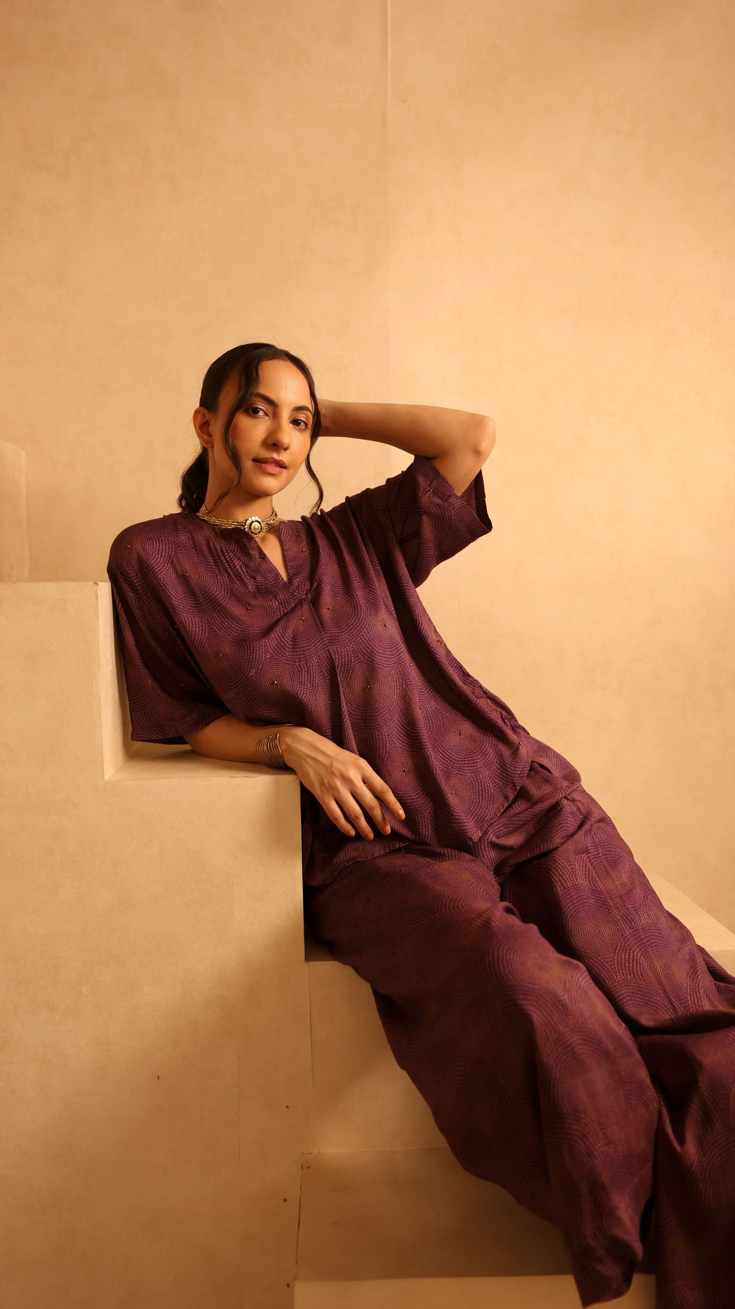 Stardust Violet Coord Set