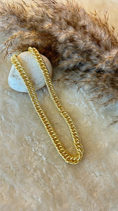 Textured Cubans Chain