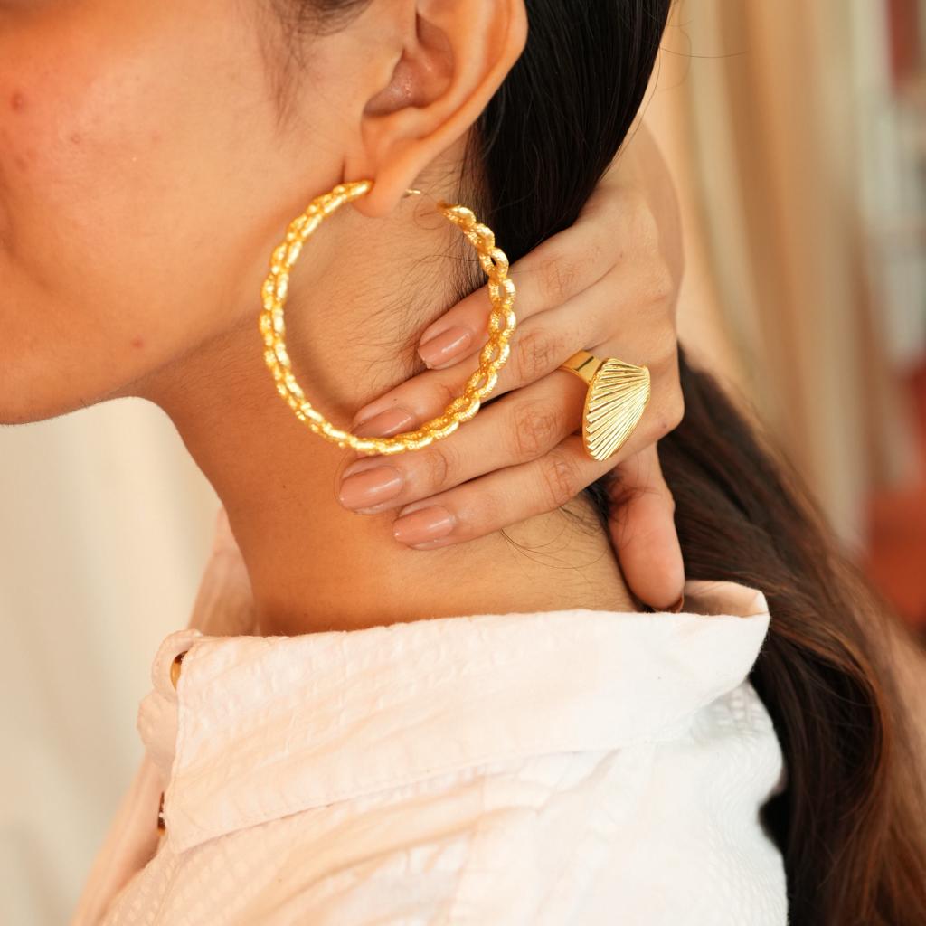 Large Cuban Hoops