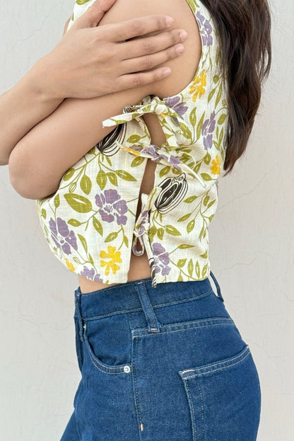 Side Tie-Up Top