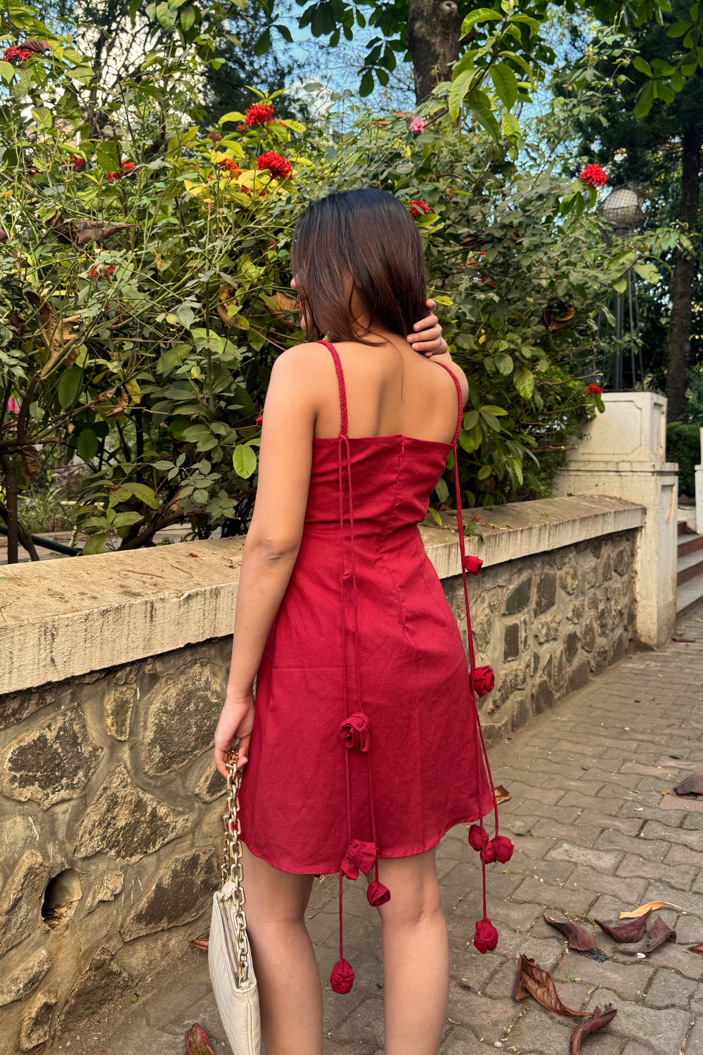 Scarlet Rose Mini Dress