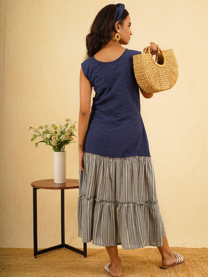 Sweet Haven - Striped Cotton Dress