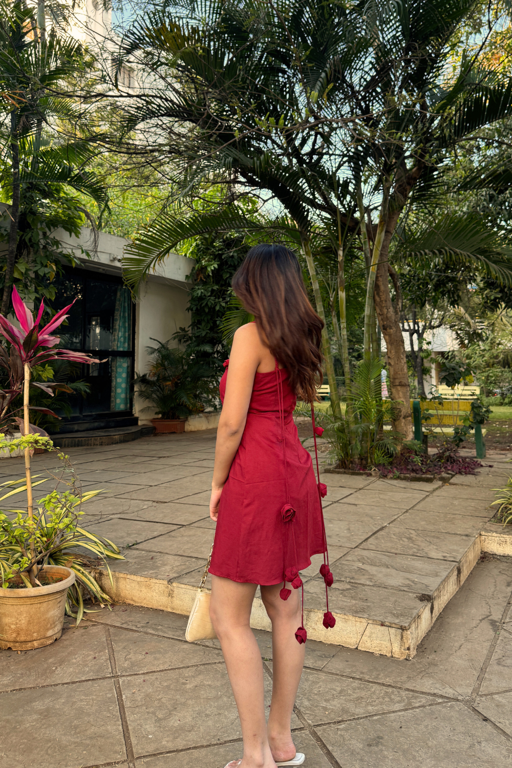 Scarlet Rose Mini Dress