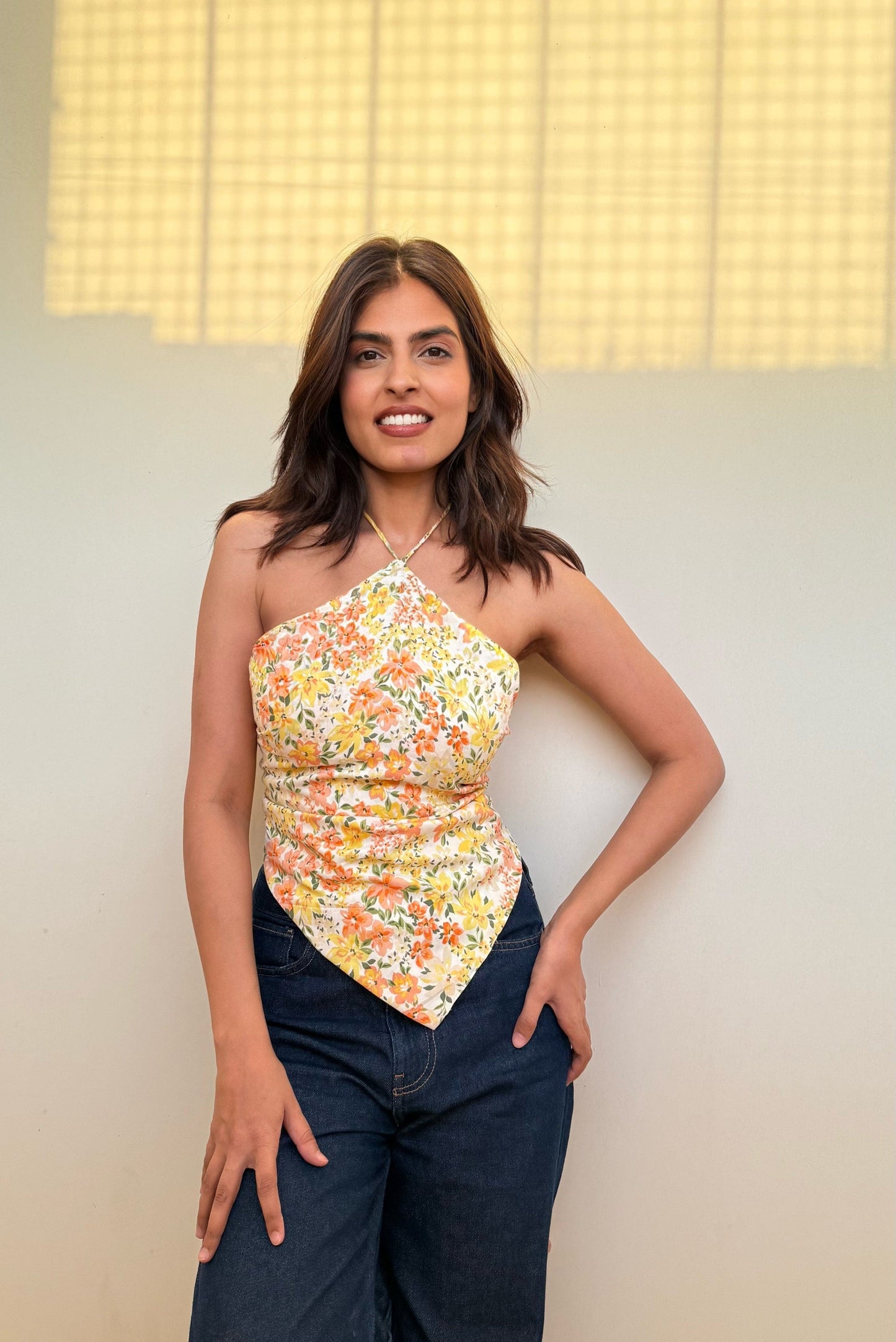 Multicoloured Multi-Way Scarf Top