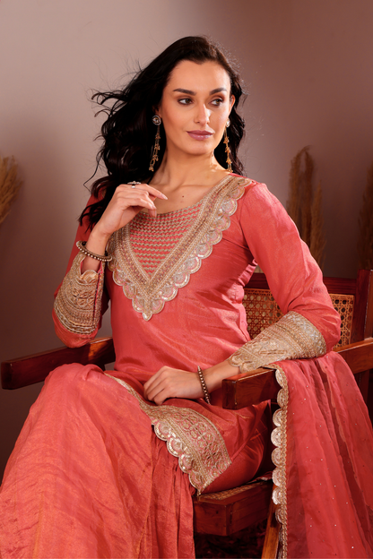 SHABNAM SHARARA SET