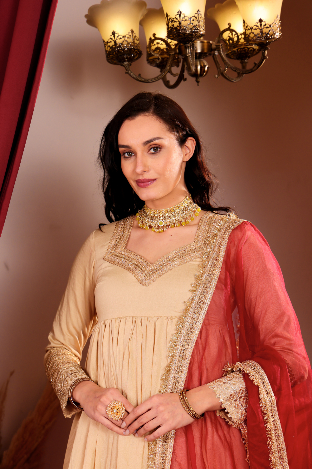AMINA ANARKALI SET